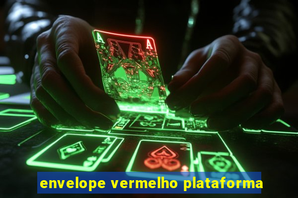 envelope vermelho plataforma